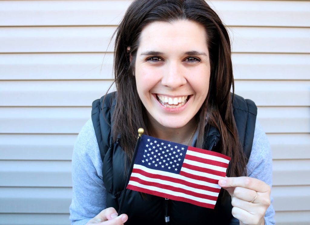 Totally in love with America