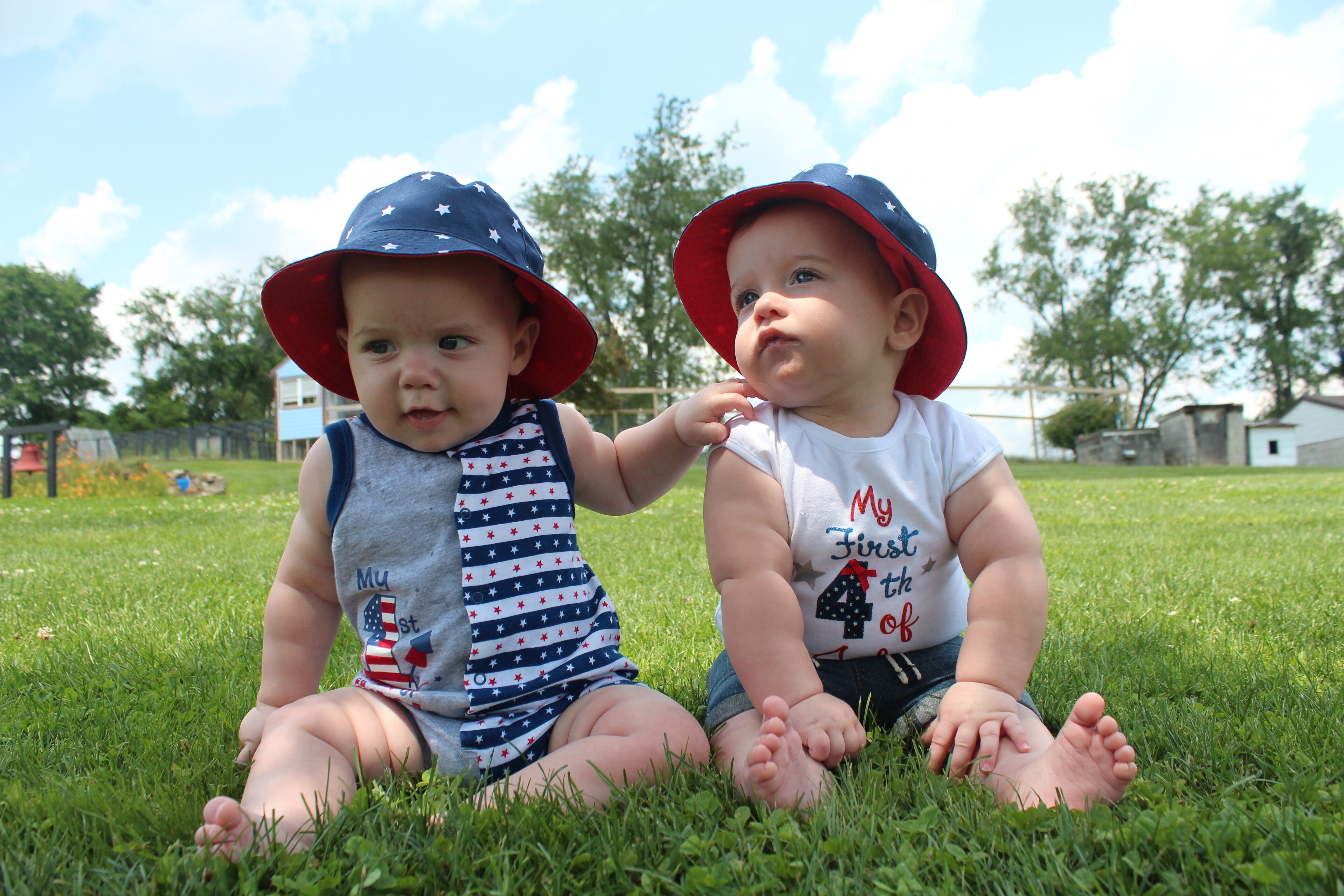 Steph's baby twin boys.