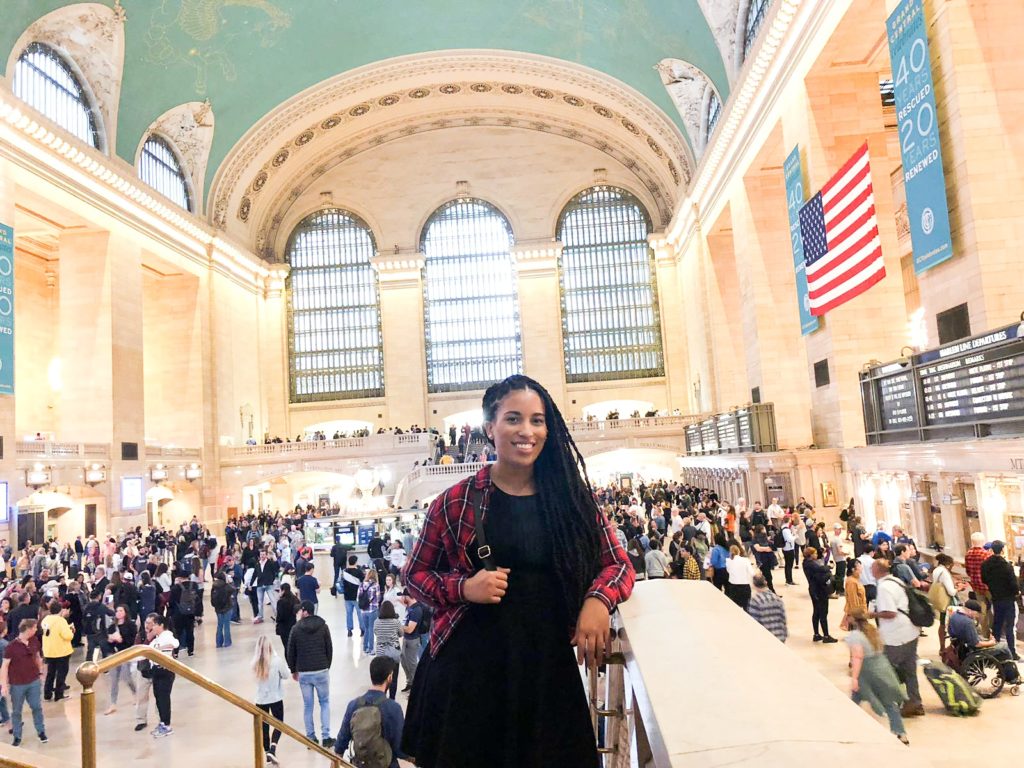Jessika at Grand Central