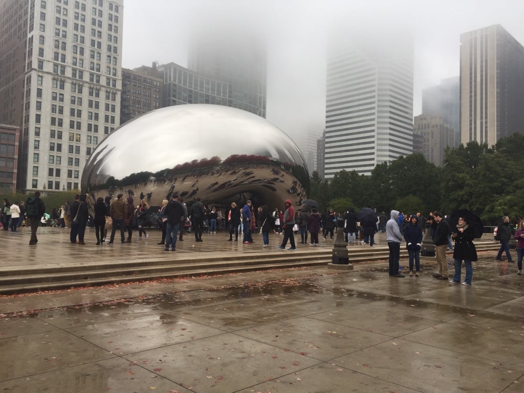 The infamous "Bean" in Chicago, USA.