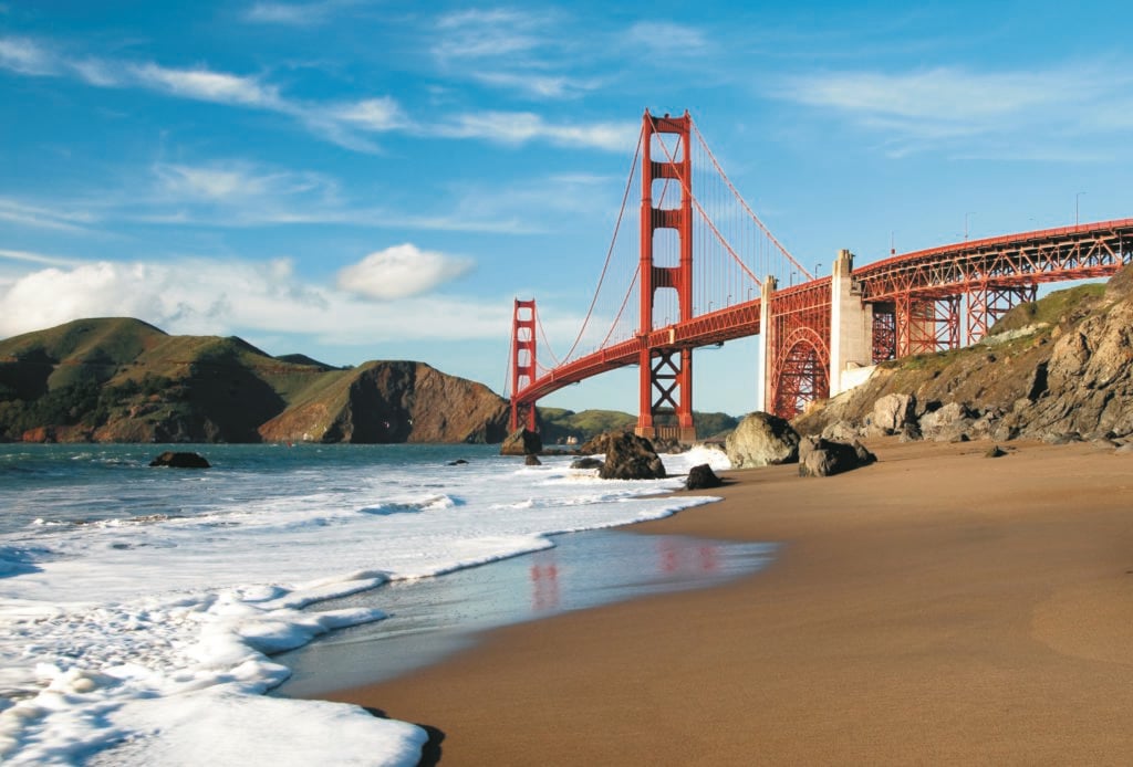 Golden Gate Bridge TrekAmerica Western Wonder tour 