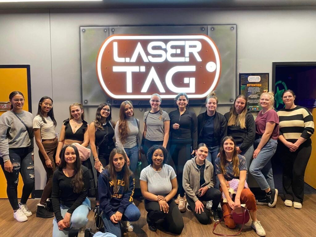 laser tag cluster meetings