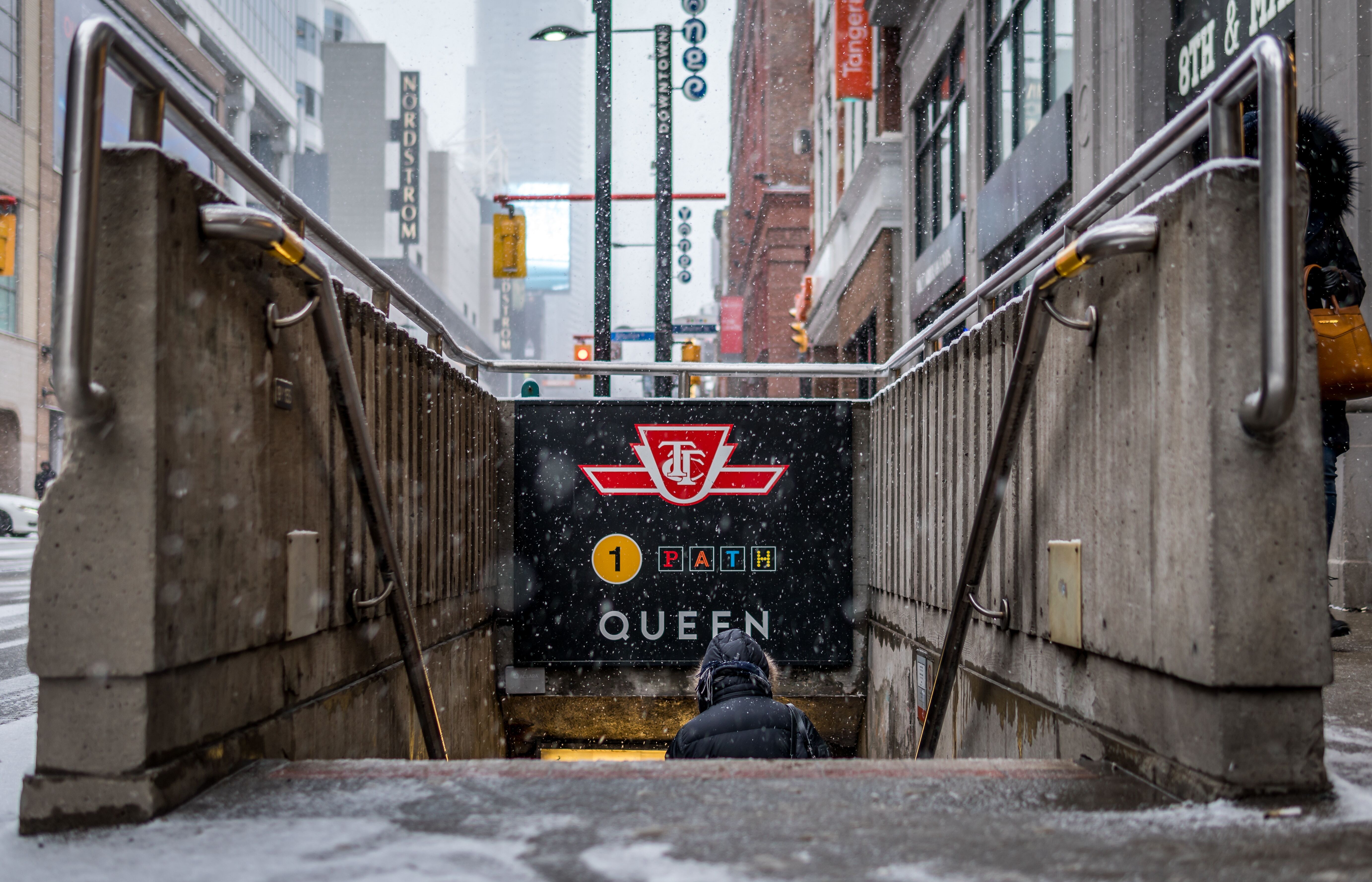 Queen subway station in Toronto