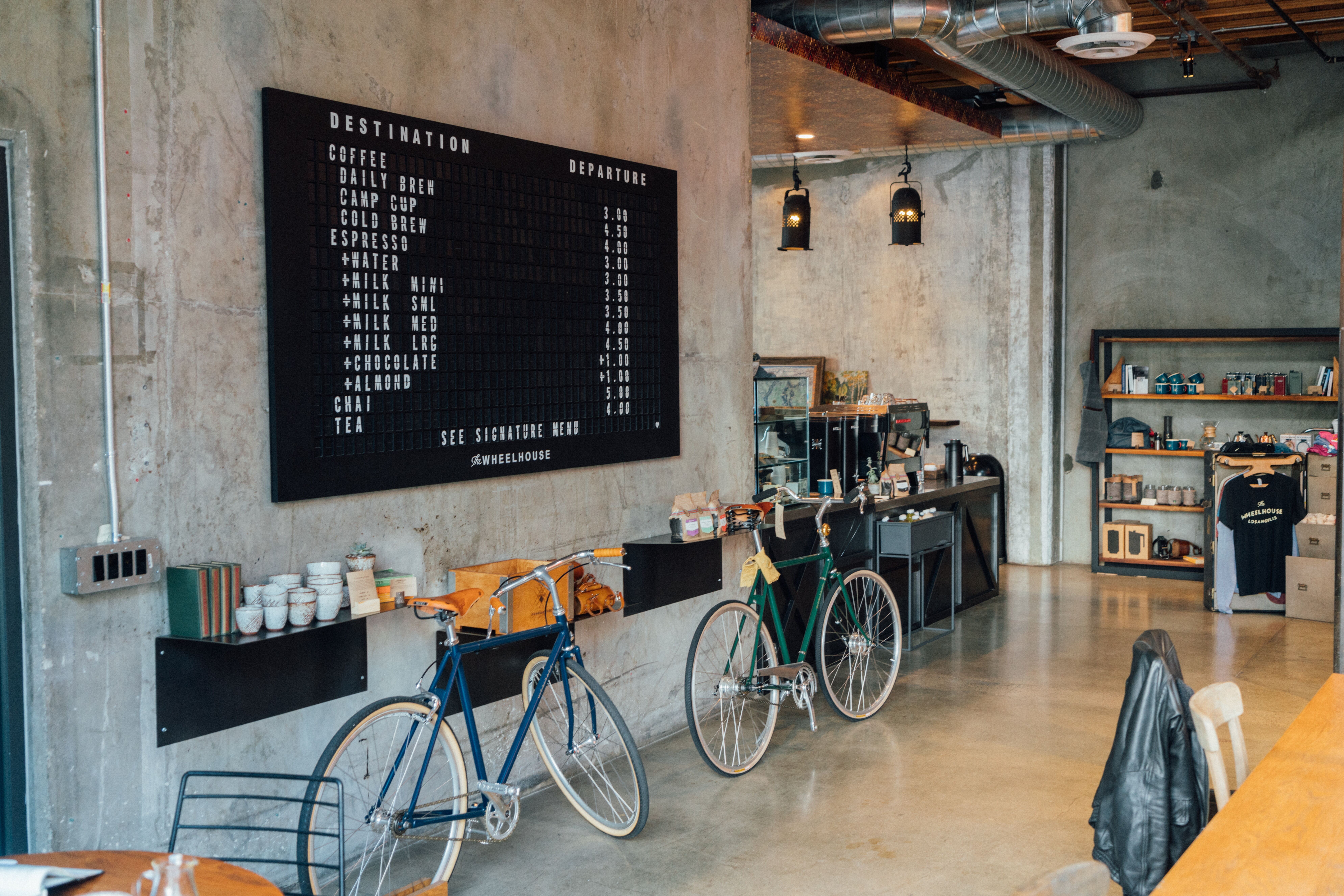 A hipster coffee shop