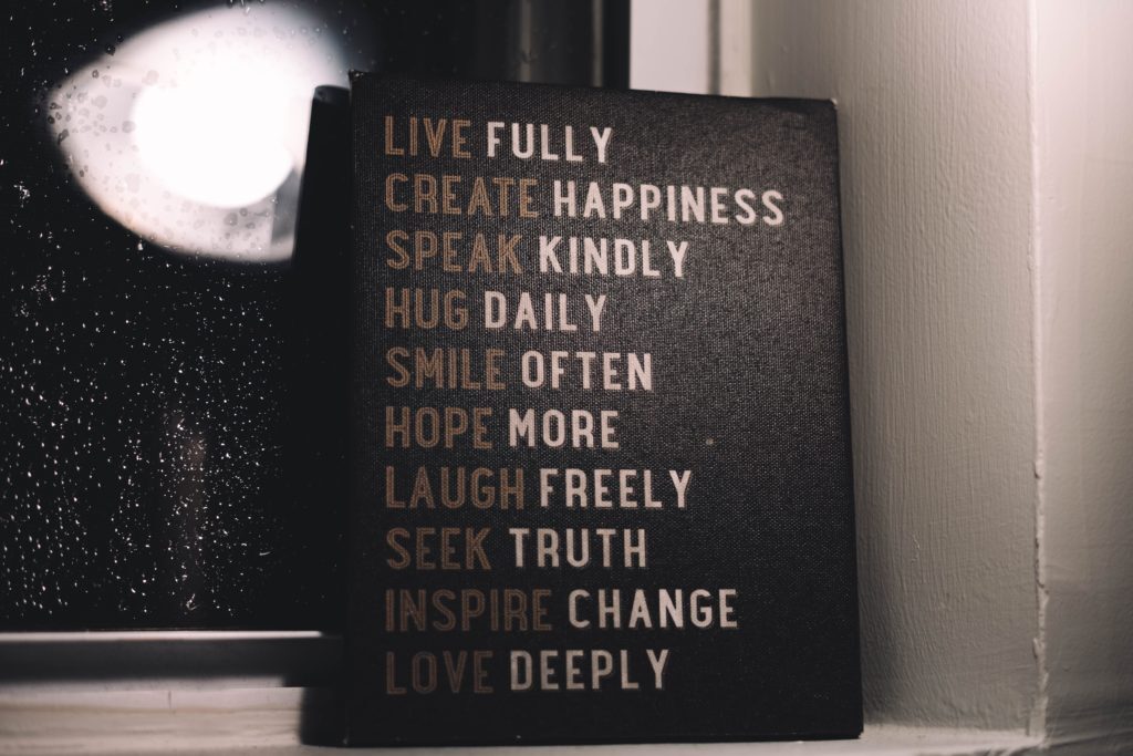 Live, laugh, love!